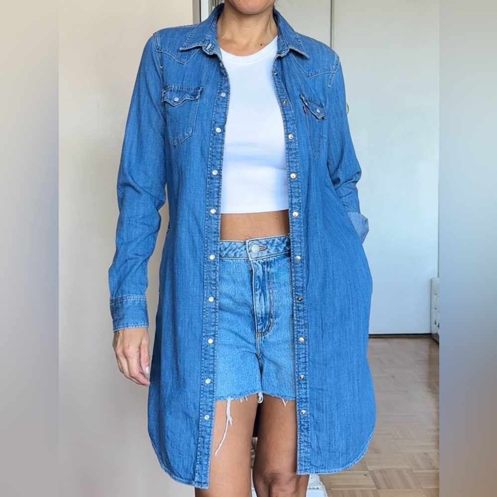 Levi’s Denim Shirt Dress